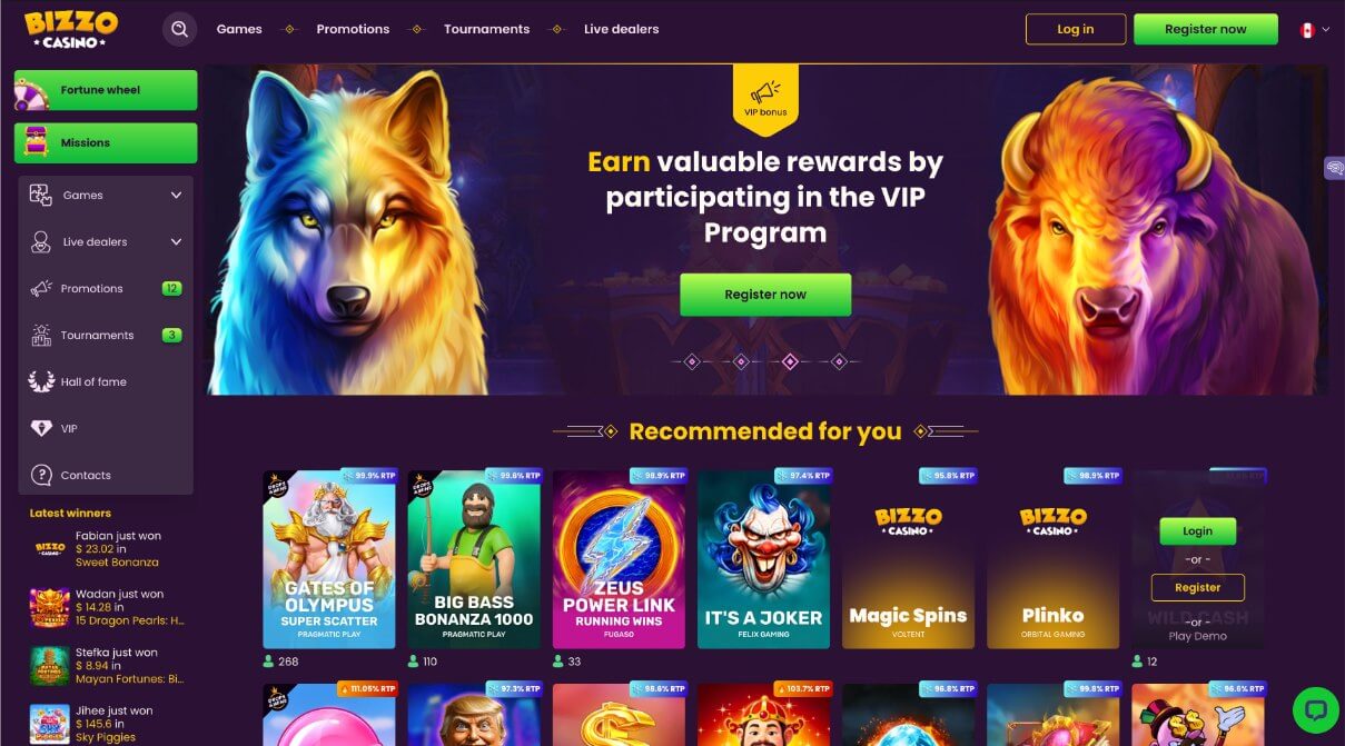Bizzo Casino