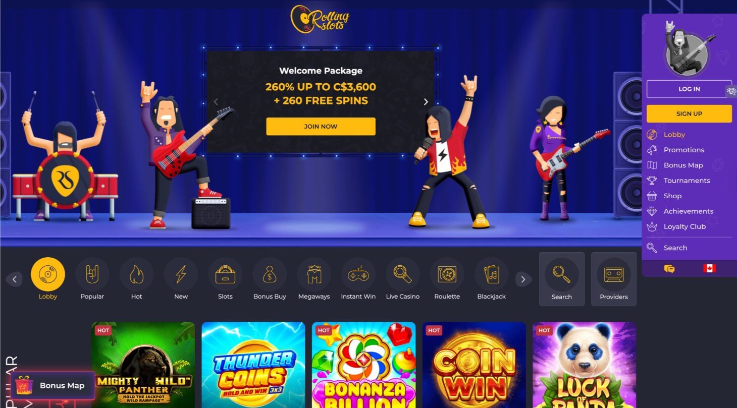 Rolling Slots Casino