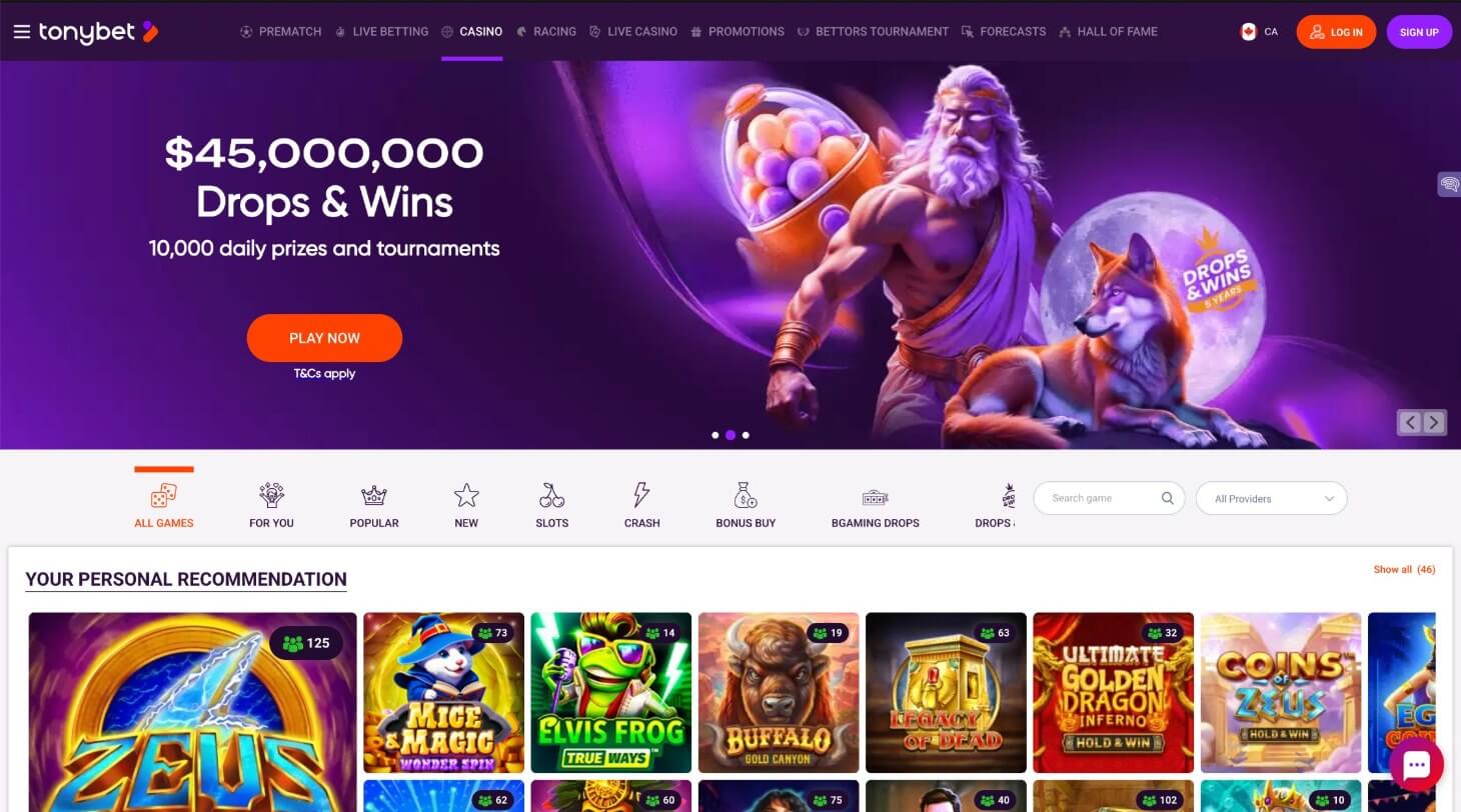 Tonybet Casino
